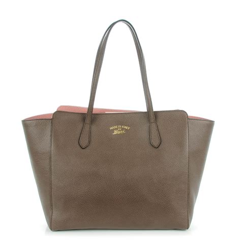 gucci pebbled calfskin medium swing tote|Tote Bags for Men .